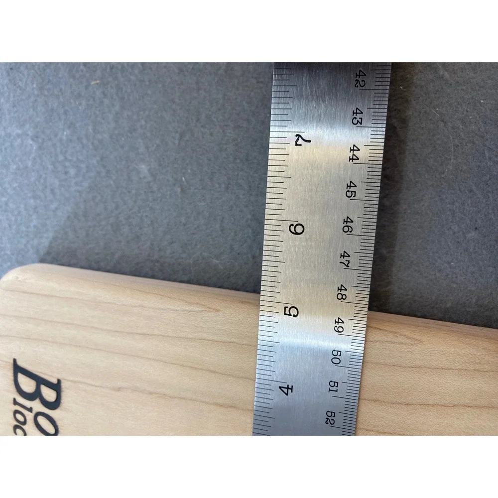Boos‎ Blocks Maple Wood Serving Board Rectangular Paddle Charcuterie Tray 20x4.5